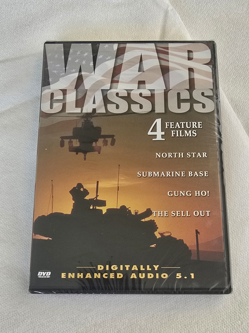 War Classics 4-Film DVD Collection - Orange/Black